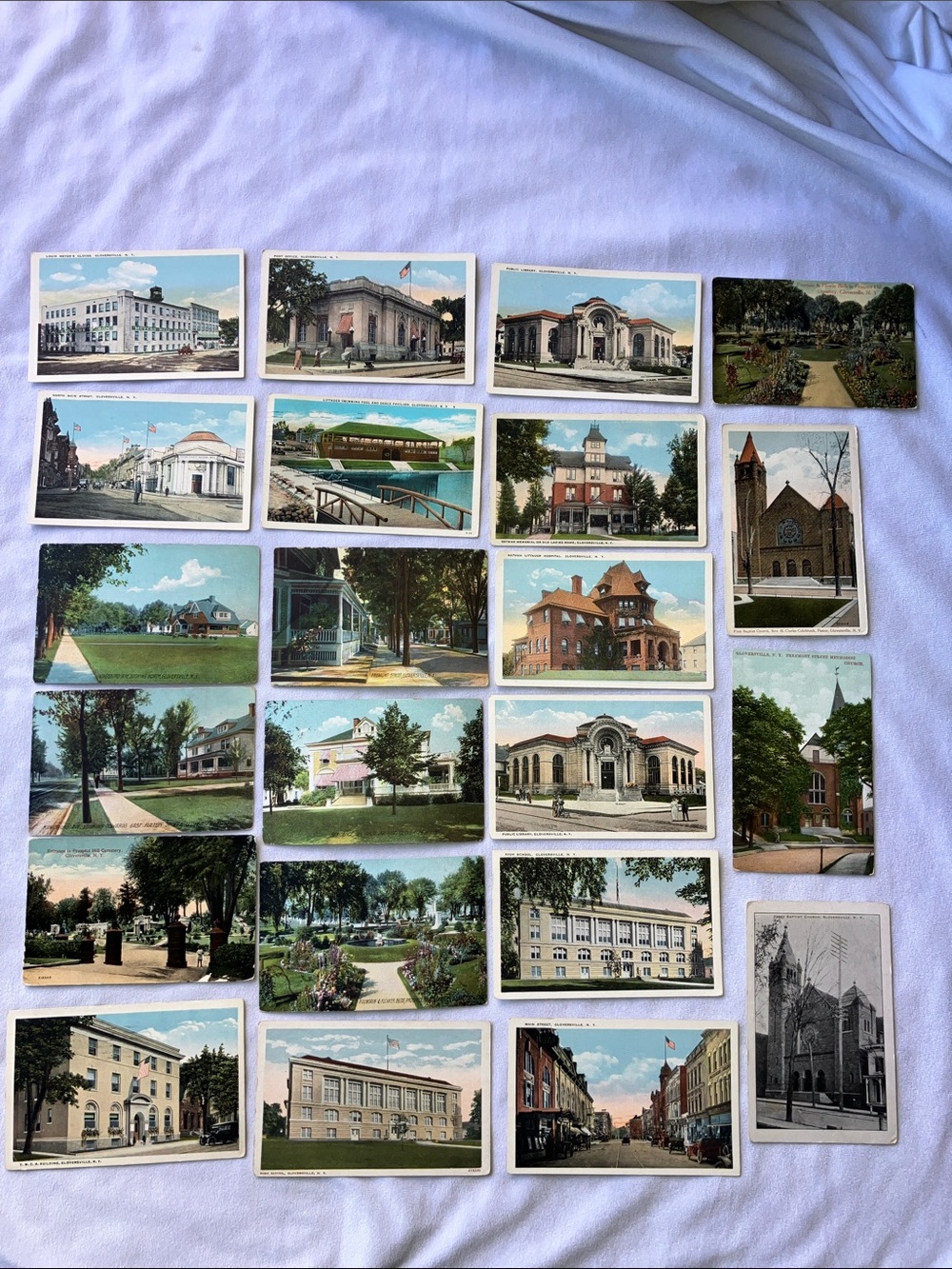Antique Postcards Gloversville New York